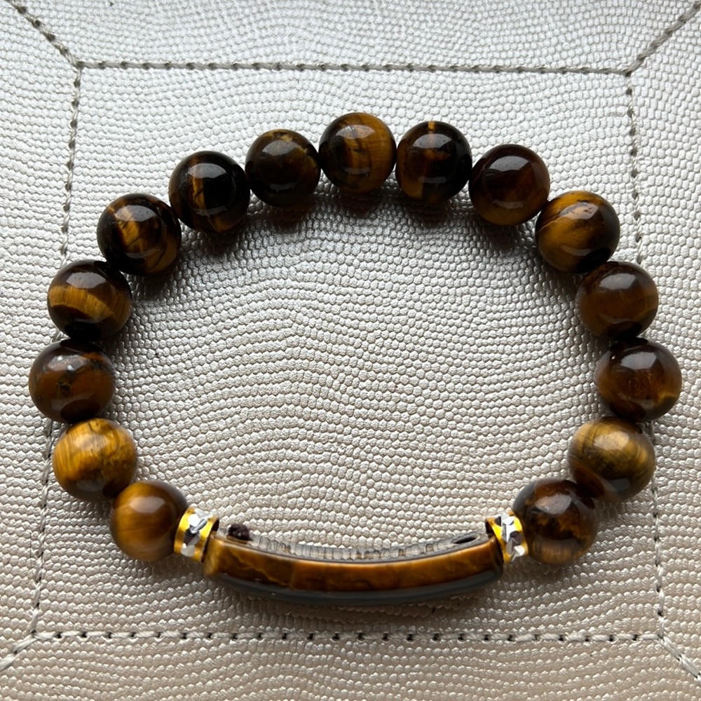 Tiger Eye Bead Bracelet